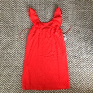 New with tags CeCe coral dress. Size XS.